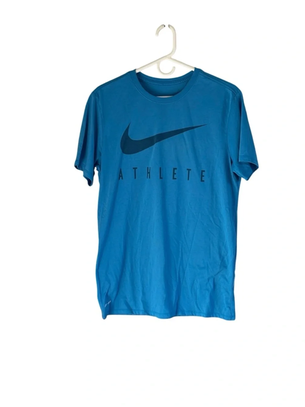 Nike Blue Athlete The Nike Tee Shirt Mens Size Large Athletic